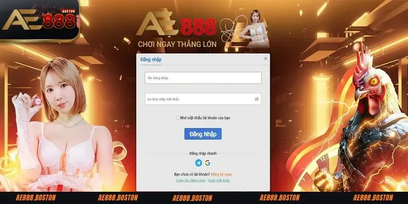 Đăng Nhập AE888 Nhiều nền tảng đăng nhập AE888 thành công
