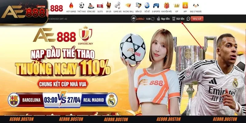 Rút Tiền AE888 Những lợi ích tuyệt vời khi thực hiện rút tiền AE888